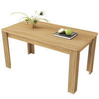 ESSTISCH 116/65/75 cm Eichefarben aus Spanplatte - Braun, Holzwerkstoff (116/65/75cm) - OKMYHOME