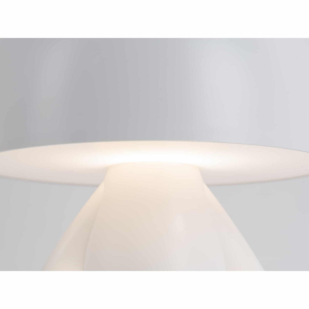 TISCHLAMPE Deer 22/17/27 cm - Weiß, Kunststoff (22/17/27cm) - Leitmotiv