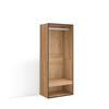 OFFENER KLEIDERSCHRANK, Garderobenschrank, eiche, 35/60/145cm - Eichefarben, Holzwerkstoff (60/145/35cm) - Skraut Home