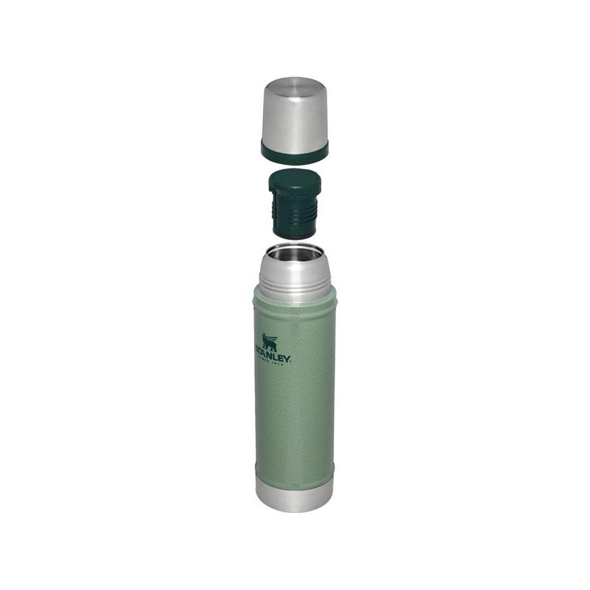 THERMOKANNE Grün 7.9/7.9/29 cm 1011345042 - Grün, Metall (0.6L) - Stanley