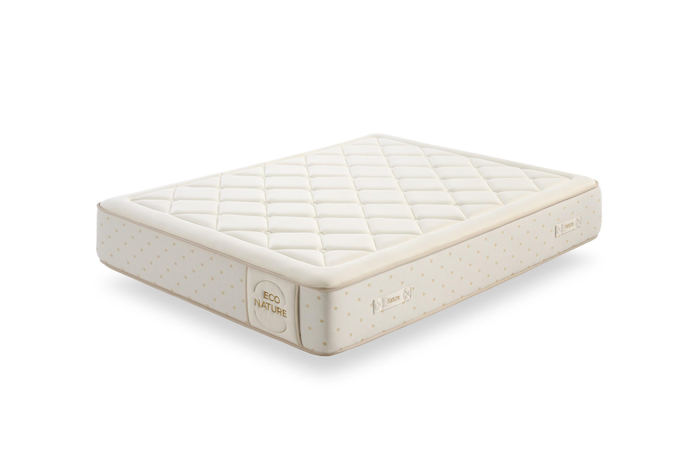 MATRATZE Eco Nature Spring - 90X200 cm - Beige, Textil (90/200cm) - Moonia