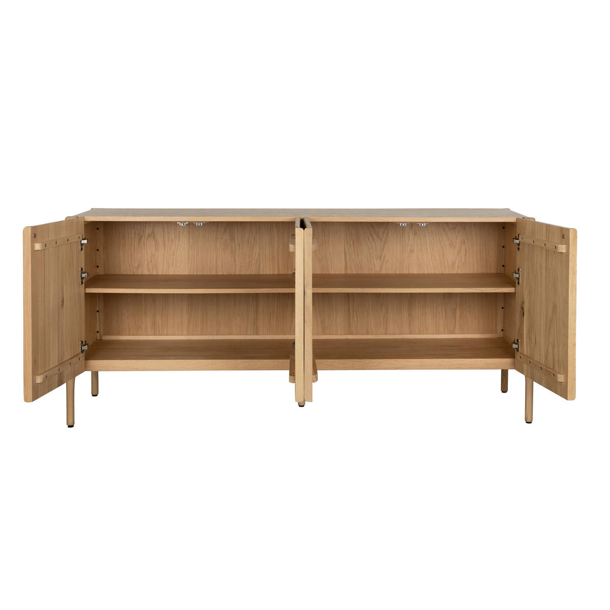 SIDEBOARD Ember - Naturfarben, Holz (180/80/45cm) - Zuiver