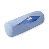 NACKENROLLENBEZUG Basic 100% Baumwolle hellblau 40/15 cm - Hellblau, Textil (15/40cm) - beties Heimtextil