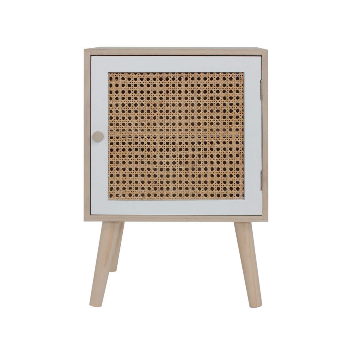 NACHTTISCH Braun 30/38/57 cm - Braun, Holz (30/57/38cm) - Mobili Rebecca