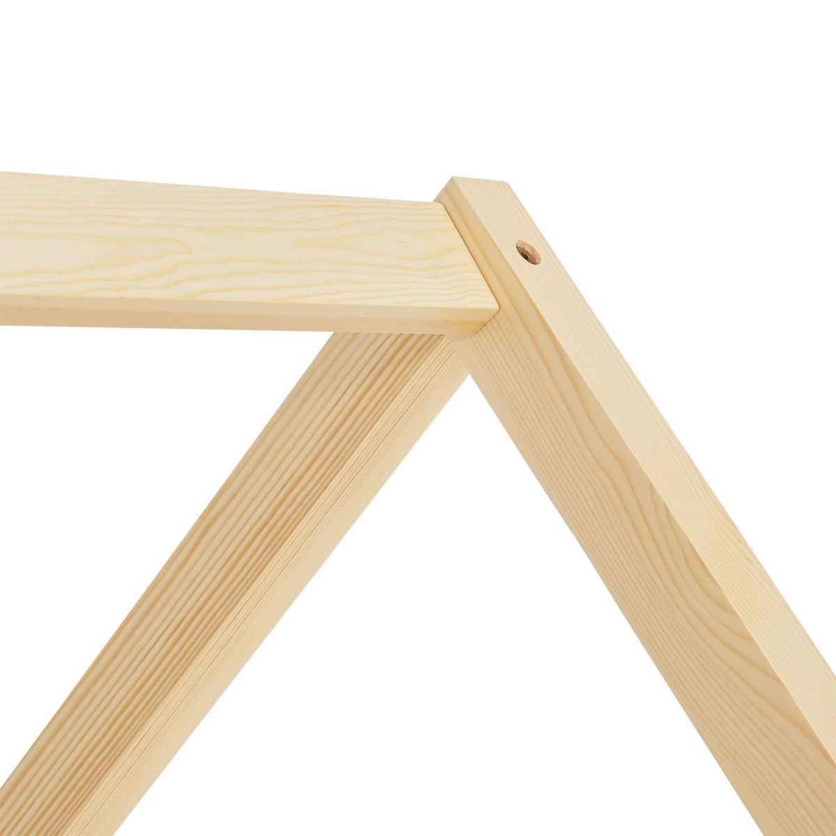 KINDERBETT Marli natur 80x160 cm mit Bettkasten - Naturfarben, Holz (80/160cm) - Juskys