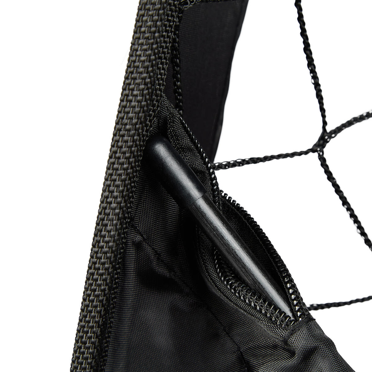 2XPOP-UP-TORE - Schwarz, Kunststoff/Textil (122/83cm) - Relaxdays