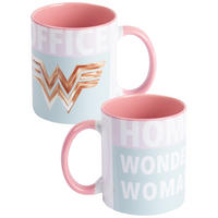 KAFFEEBECHER DC Comics Wonder Woman Rosa 320 ml - Multicolor, Keramik (0.32L) - DC Comics