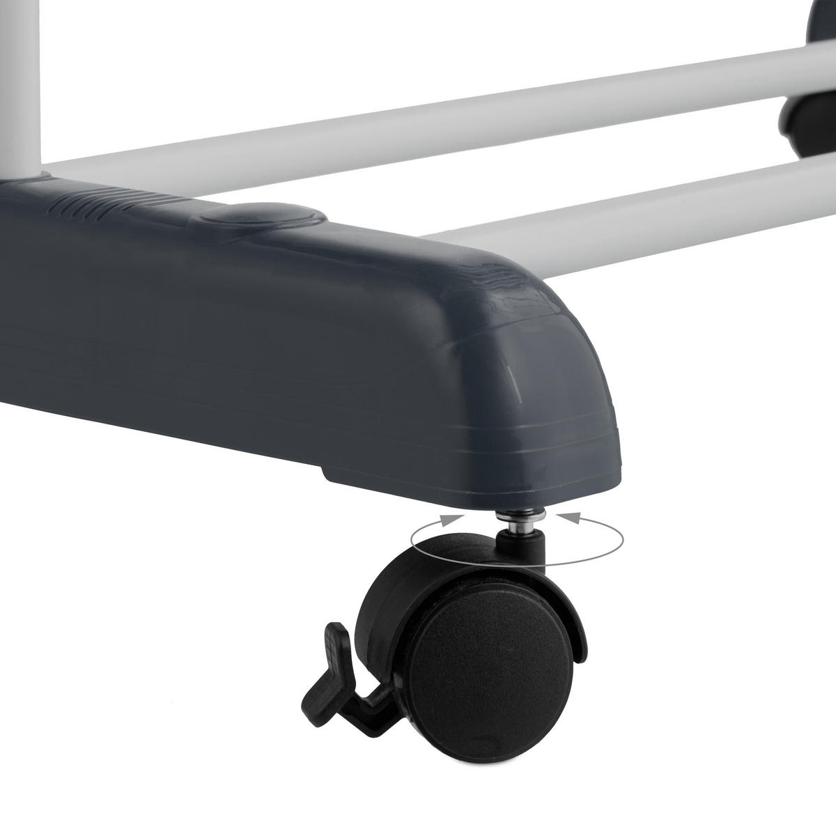 STOJAN na prádlo - viacfarebná, kov/plast (126/173/64cm) - Relaxdays