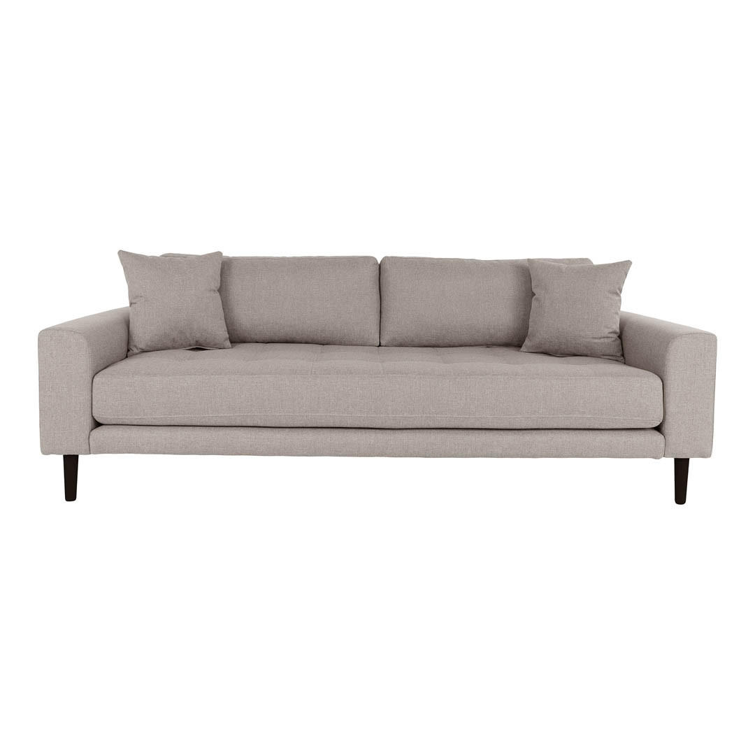 3-SITZER-SOFA braun - Braun, Textil (210/76/93cm) - ebuy24