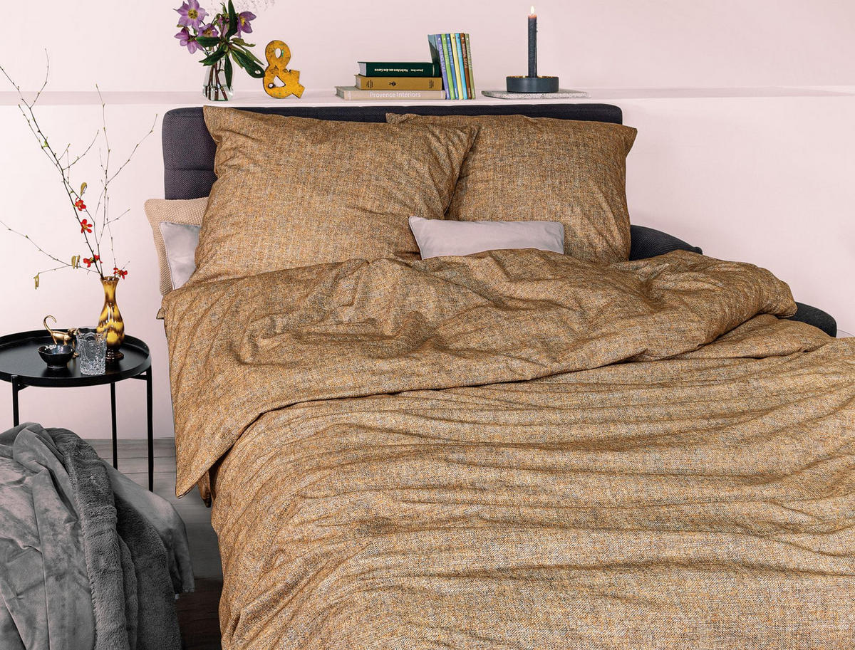 BETTWÄSCHE MINK 8835 - Braun, Textil (135/200cm) - Irisette