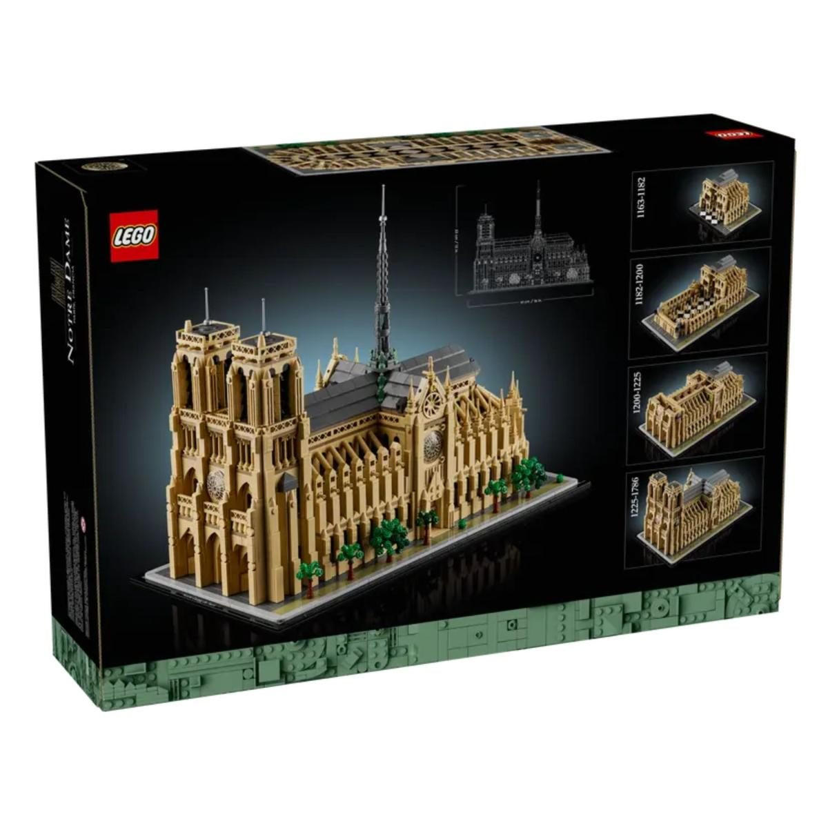 KLEMMBAUSTEINE Notre-Dame de Paris Architektur - Beige, Kunststoff (13/38/56cm) - Lego