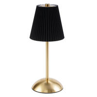 LED stolní lampa BROOKS III 12/12/30 cm (sada 2 ks) - černá, kov (12/12/30cm) - Nettlife