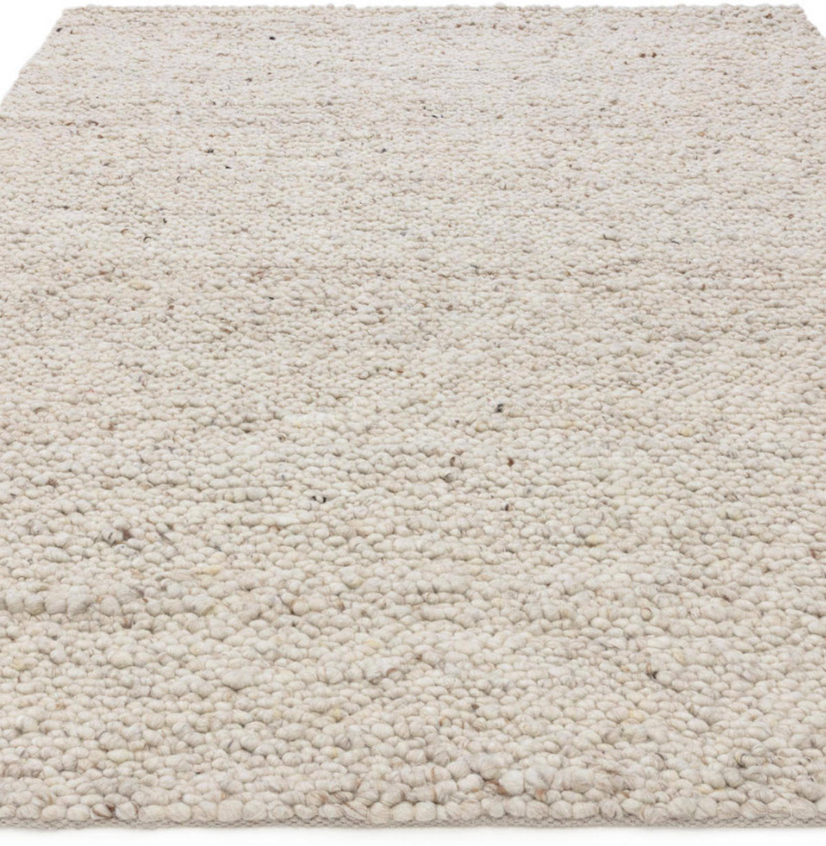 TEPPICH Wohn-/Schlafzimmer DAREL Weiß 120x170 cm - Weiß, Naturmaterialien (120/170cm) - Novatrend
