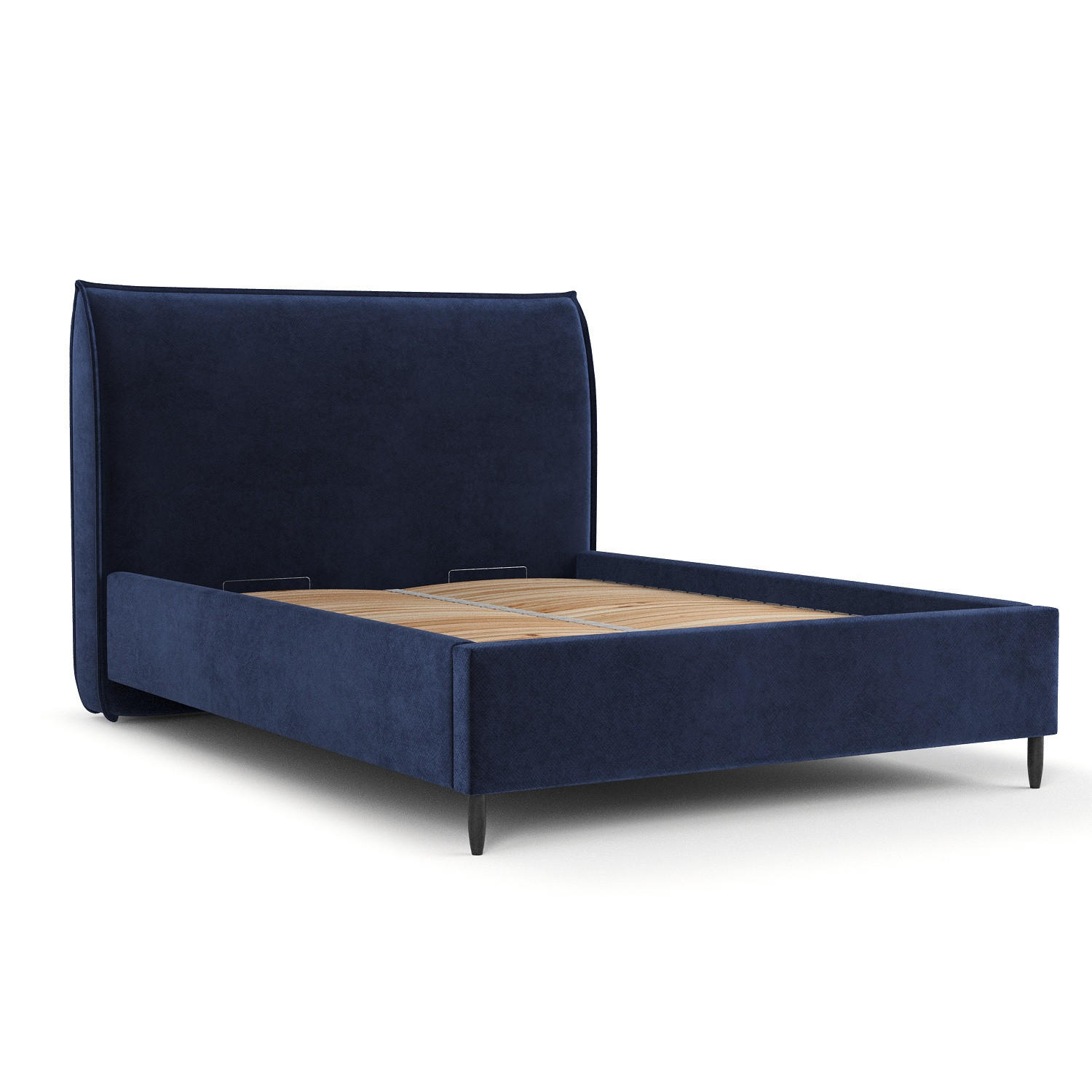 Maison de Reve Polsterbett Dunkelblau 180x200 cm