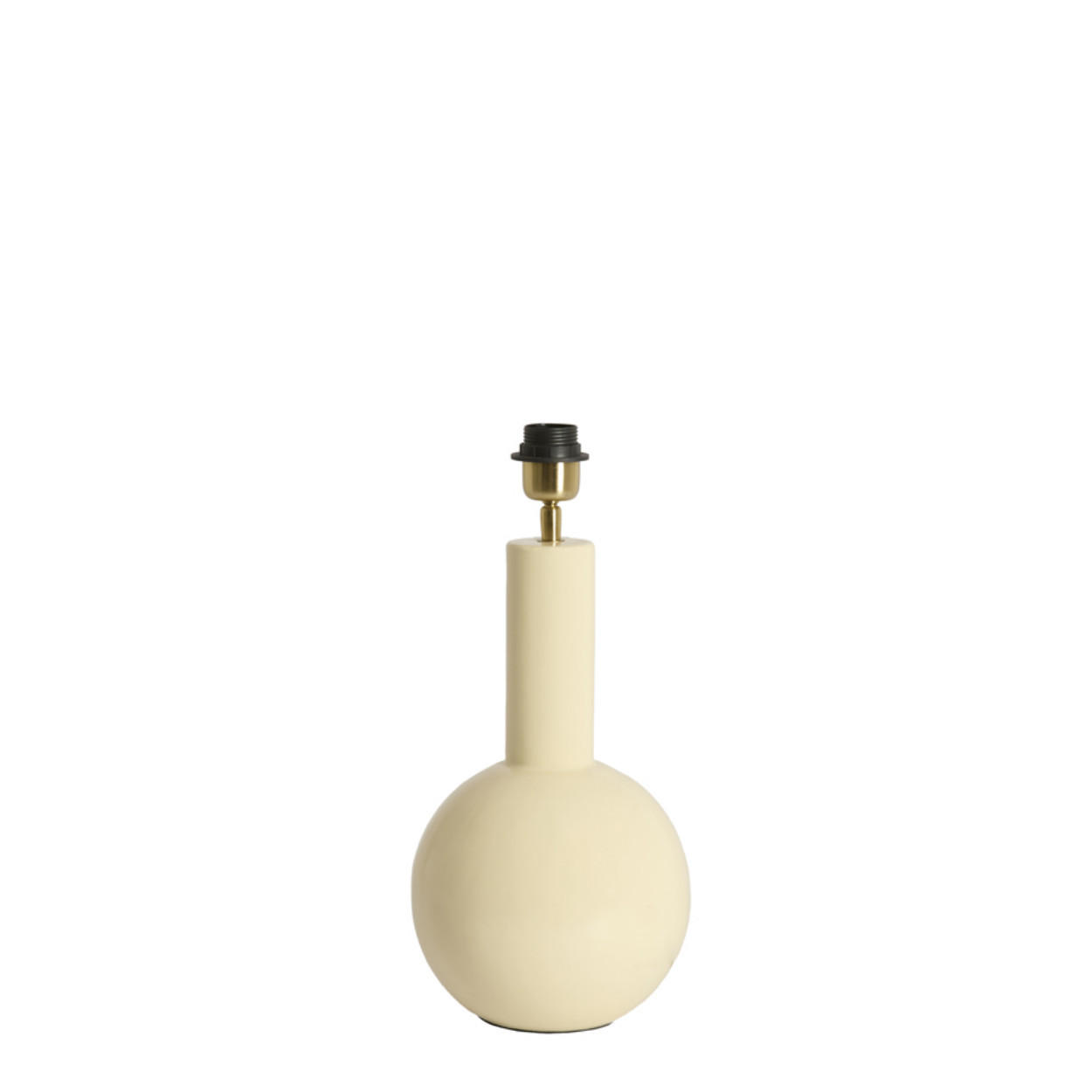 LAMPENFUSS Benao - Weiß - 19.5/19.5/38.5 cm - Weiß, Metall (19.5/19.5/38.5cm) - Light & Living