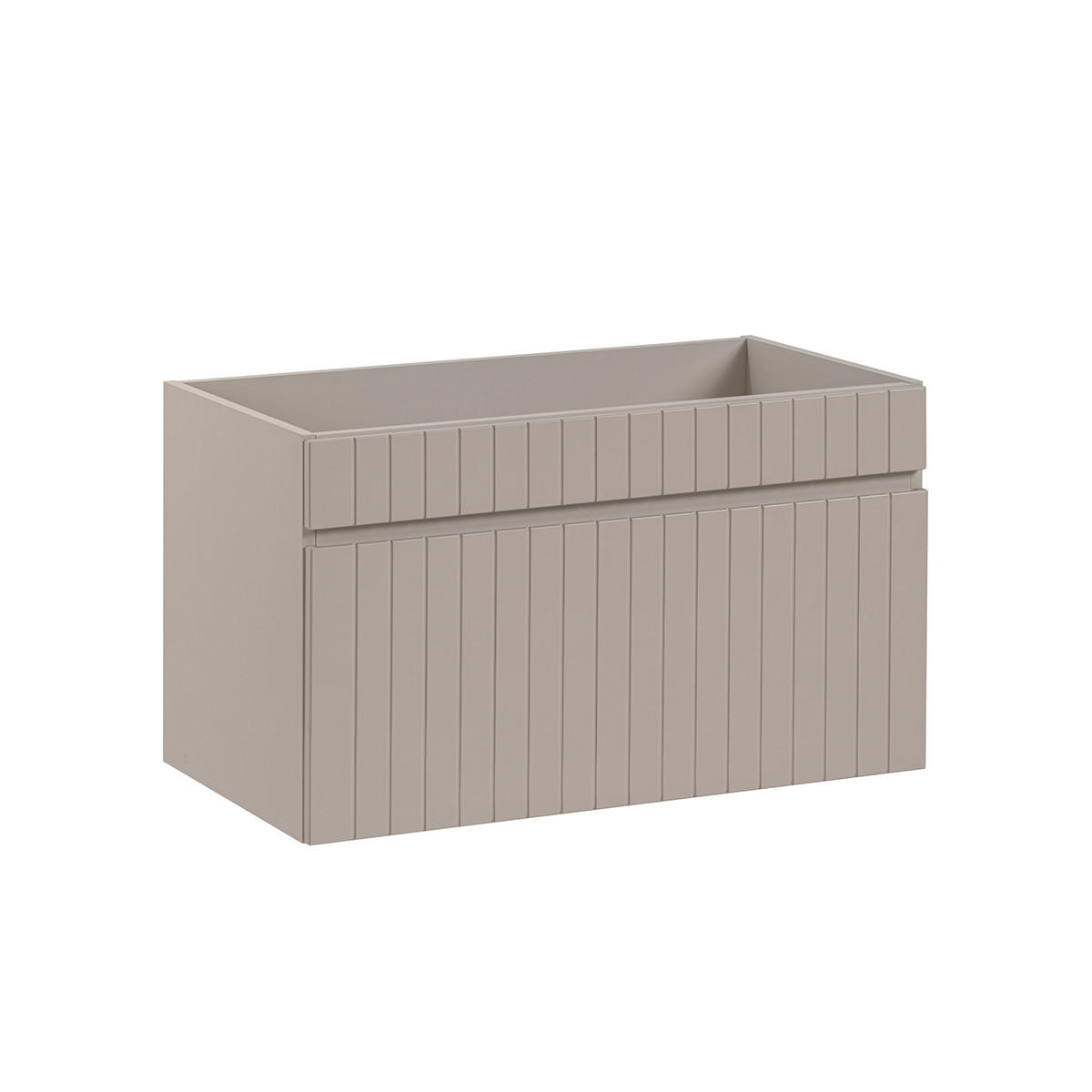 WASCHTISCHUNTERSCHRANK 80cm Zelie Kaschmir - Beige, Holzwerkstoff (80/46/46cm) - Petits-meubles