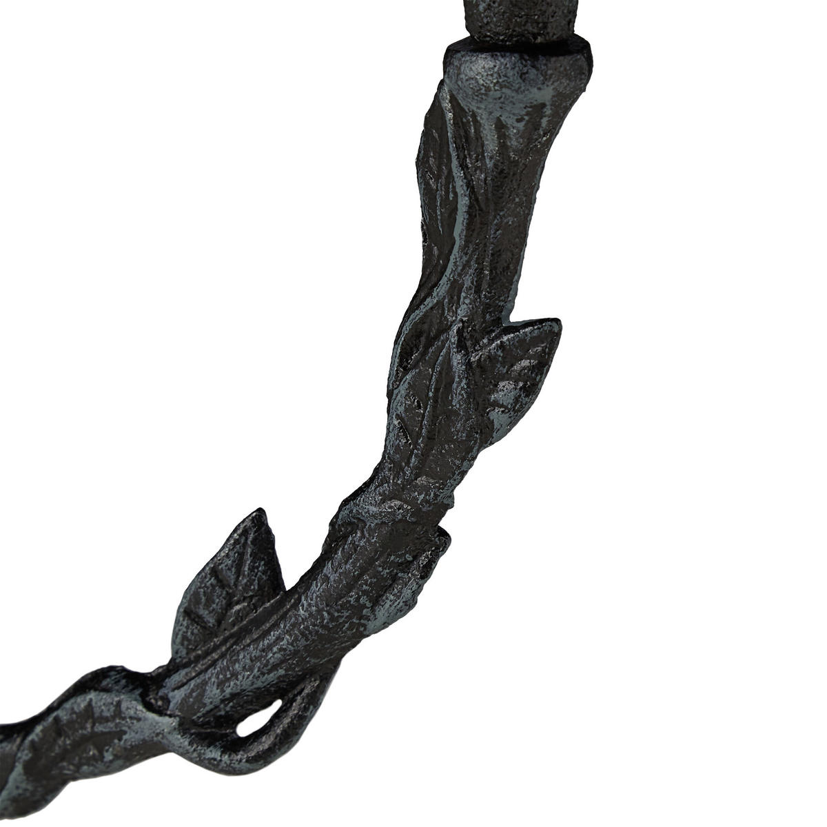 VOGELTRÄNKE - Dunkelgrün/Schwarz, Metall (17/21/22cm) - Relaxdays