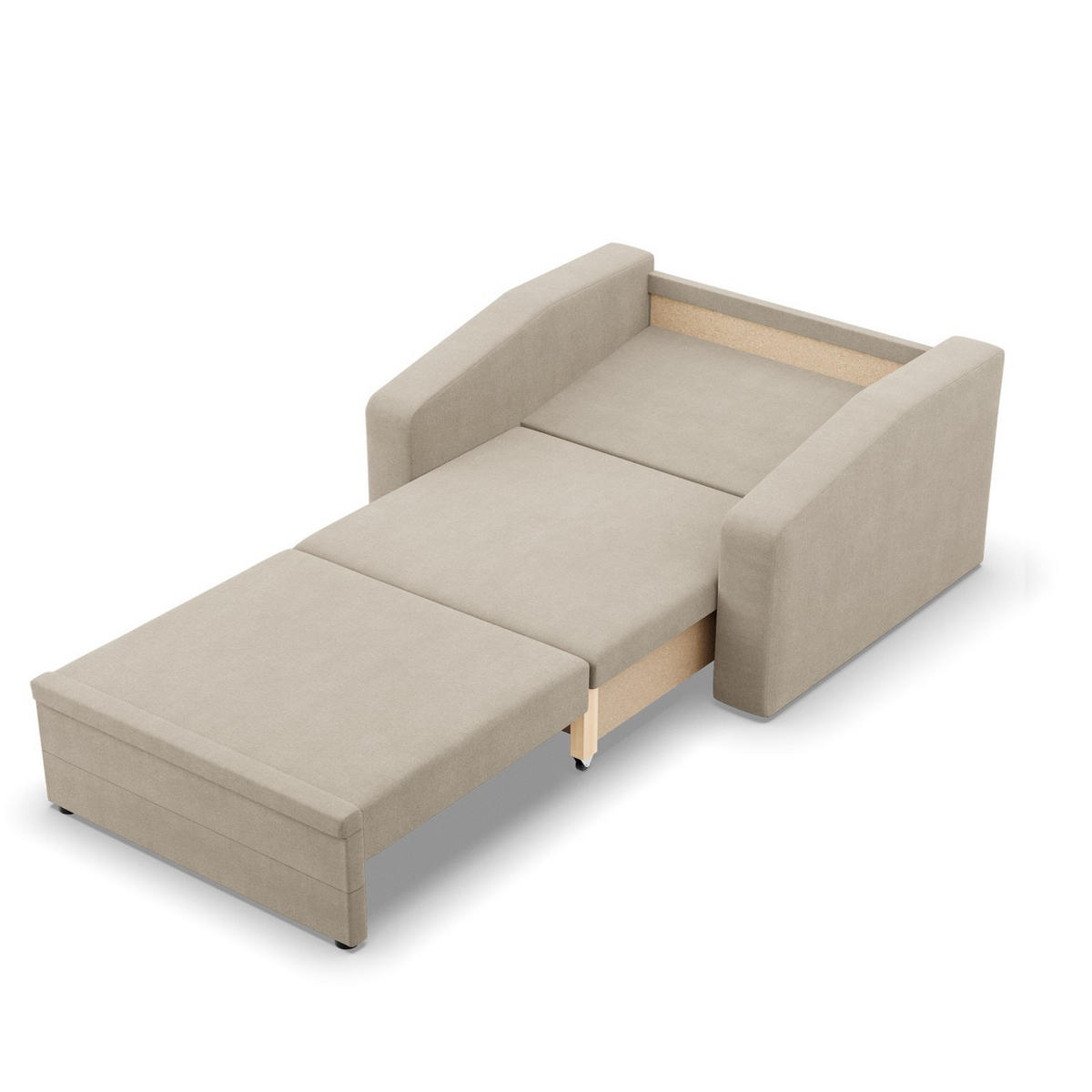 LOUNGESESSEL ORBIT, 90 CM, Braun - Braun, Textil (118/80/87cm)