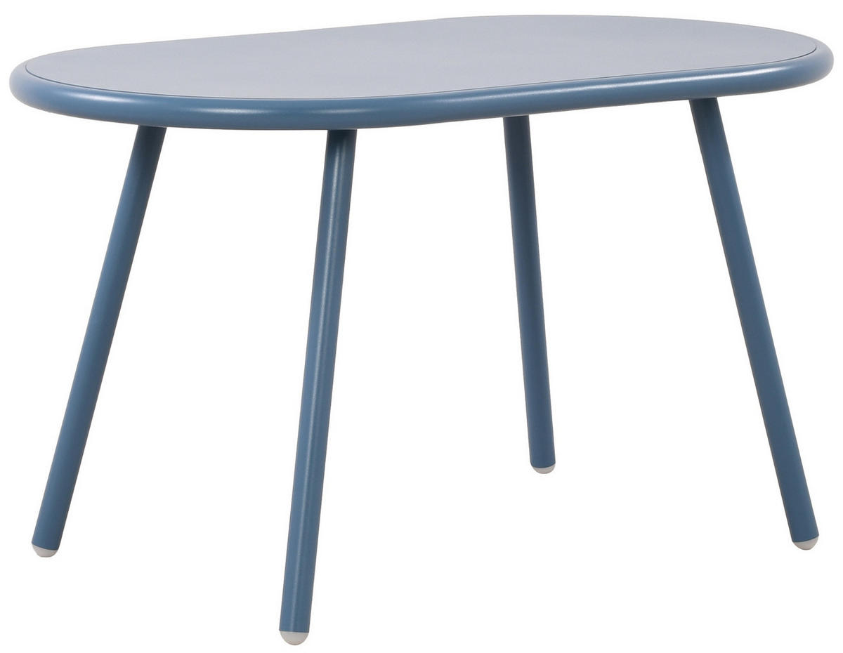 GARTENSITZGRUPPE Kunststoff Blau (5-teilig) - Blau, Kunststoff - CLP