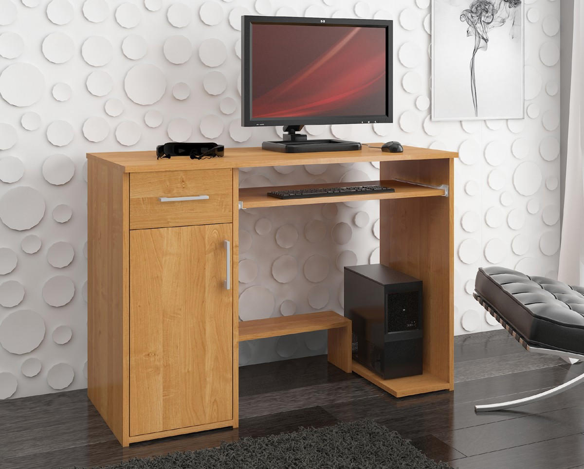 SCHREIBTISCH Erlefarben 74/90/50 - Erlefarben, Holzwerkstoff (50/90/74cm) - RAUMHIRSCH FURNITURE