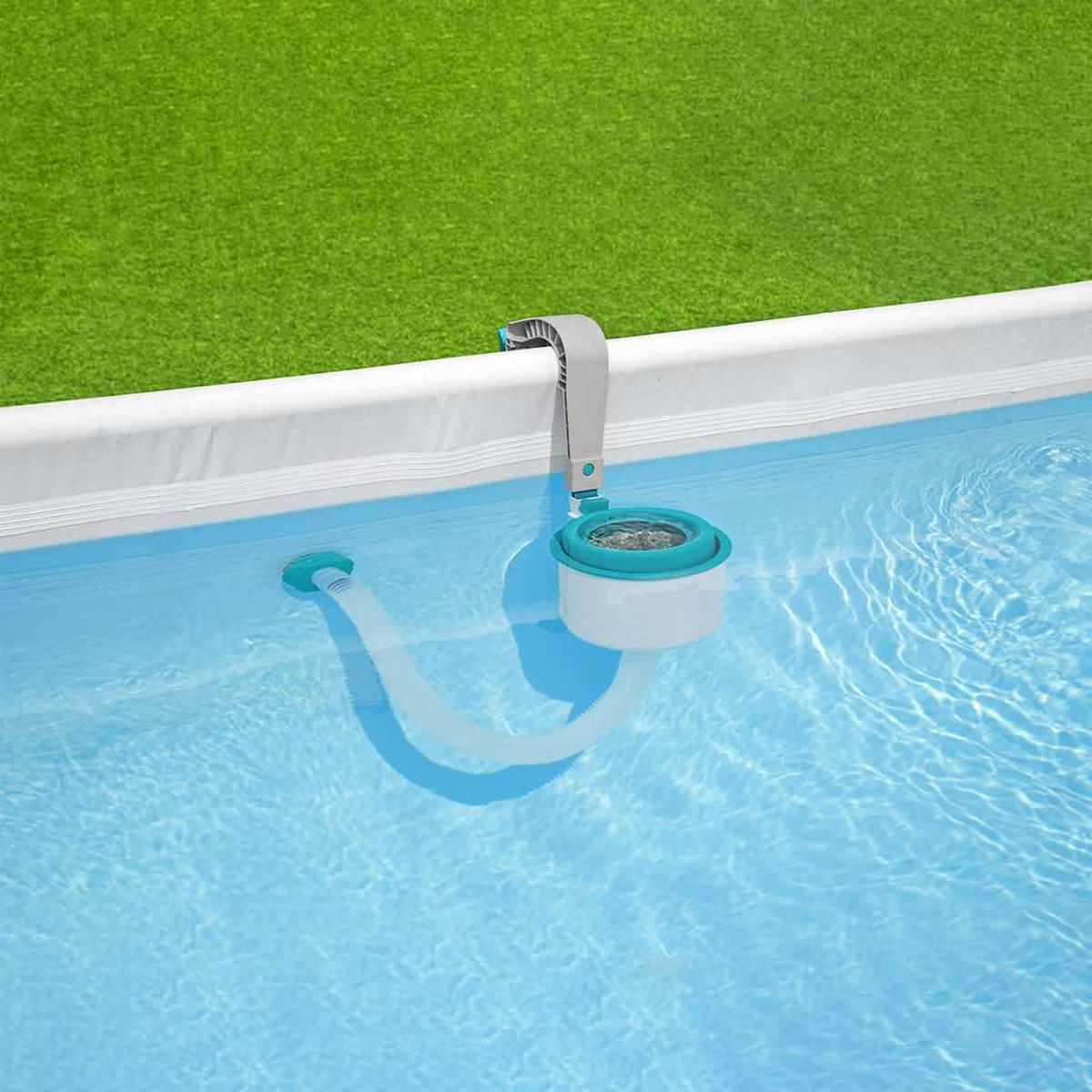 FLOWCLEAR Pool-Oberflächenskimmer 58233 - Weiß, Kunststoff (49/64/21cm) - Bestway