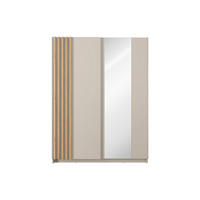 KLEIDERSCHRANK - 150.6 x 62 - holz - beige Calela - Beige, Holz (150.6/198.5/62cm) - Vente-Unique