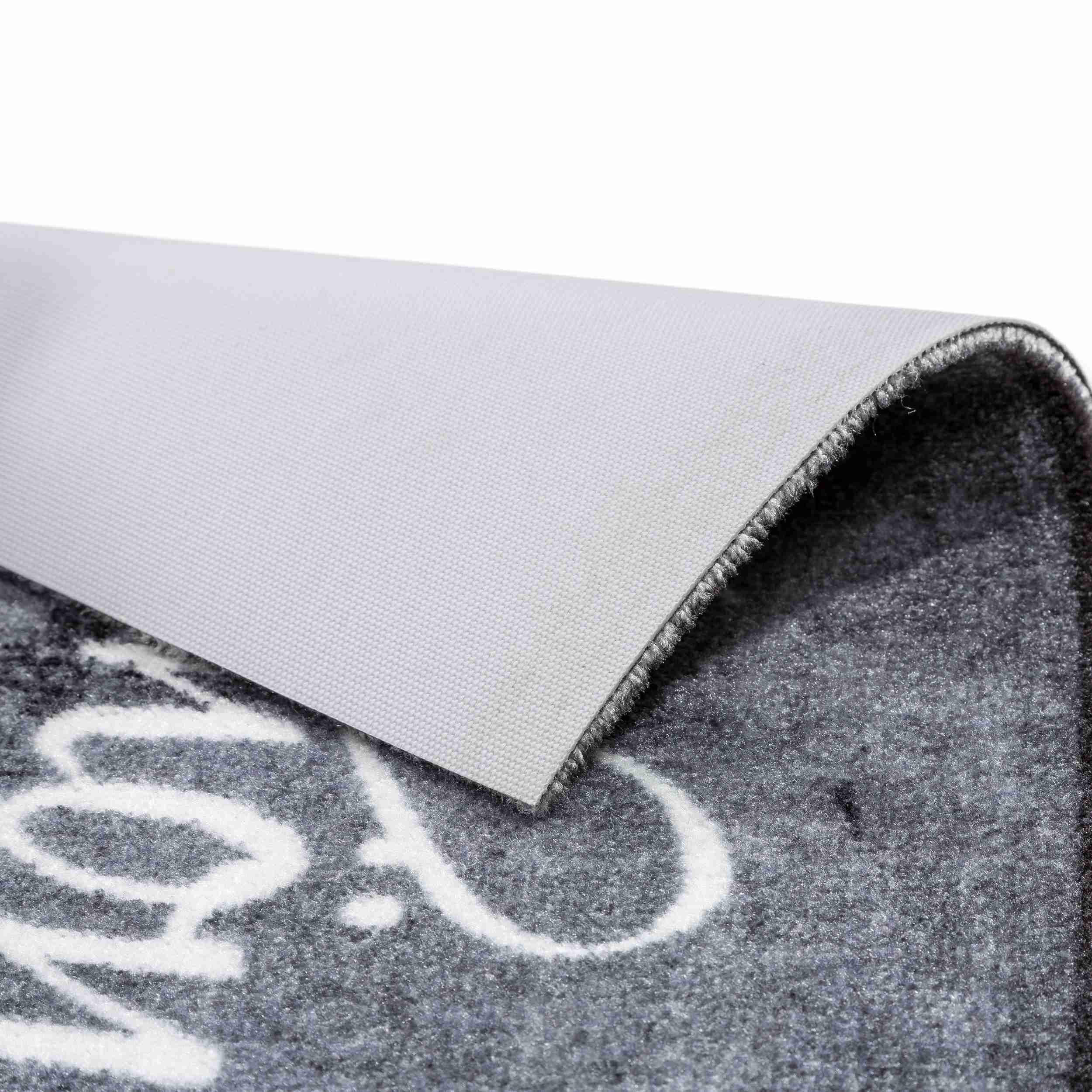 FUSSMATTE INNEN FELICIDO GRAU - Grau, Textil (50/70cm) - Astra