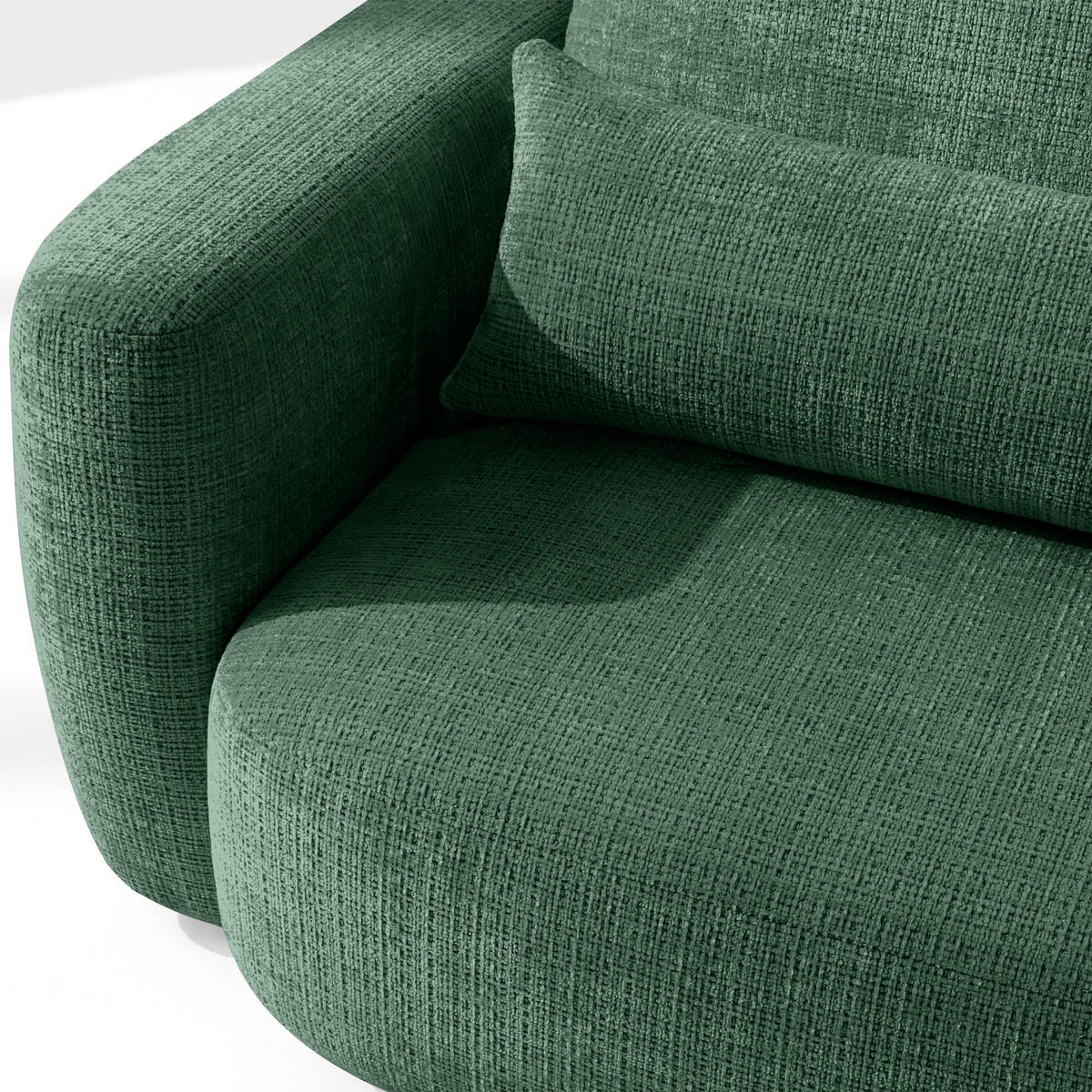 SESSEL ELOSA - Grün, Holz/Textil (145/85/115cm) - KONSIMO®