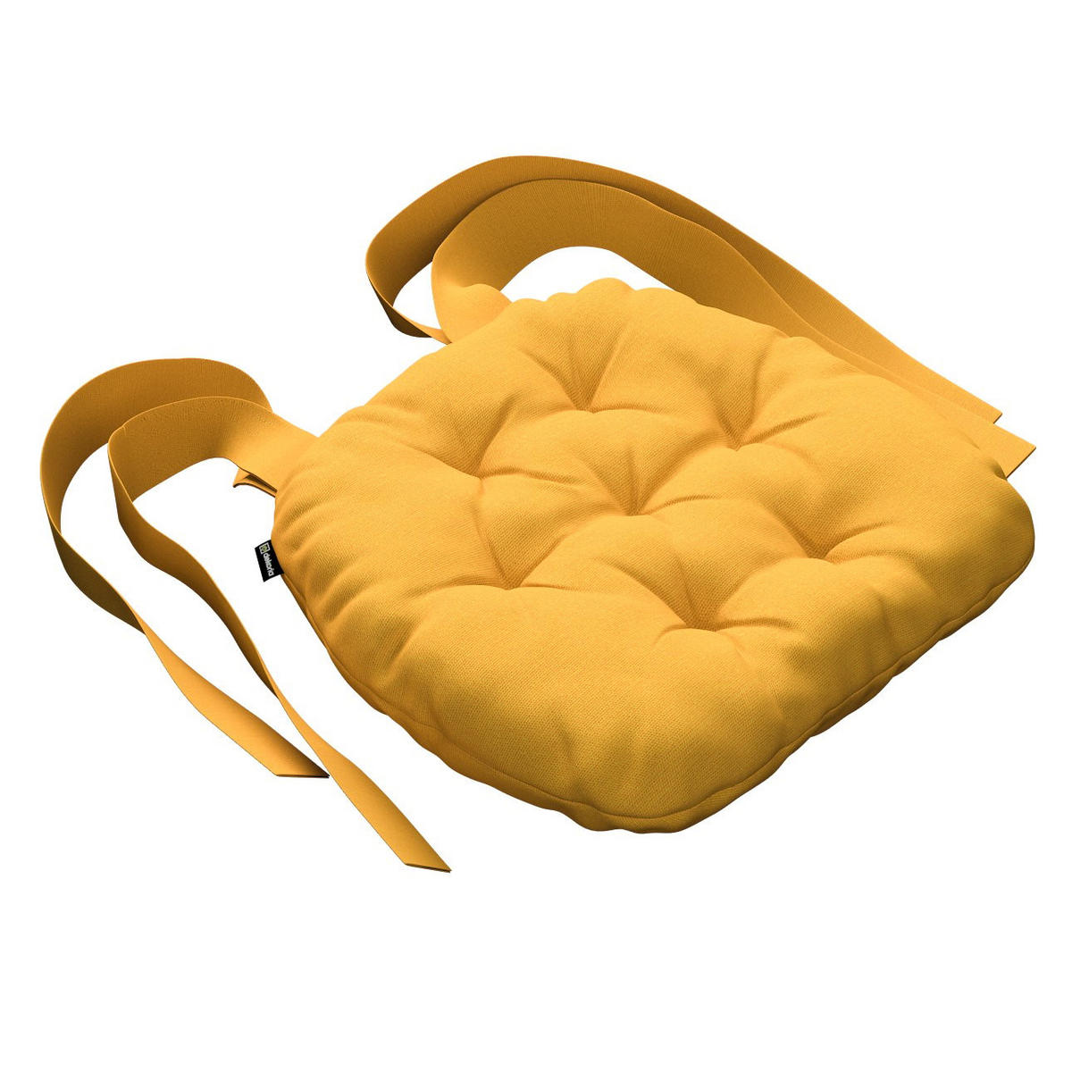 STUHLKISSEN Loneta gelb, 40x37x8 cm - Gelb, Textil (37/40/8cm) - Dekoria