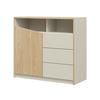 KOMMODE Aston 04 - Eichefarben/Beige, Holzwerkstoff (100/91/41cm) - MIRJAN24