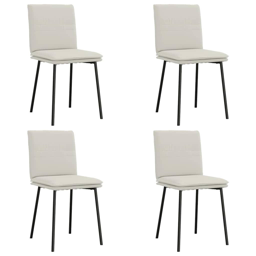 Deluke Esszimmerstühle Creme 90x83x54 cm