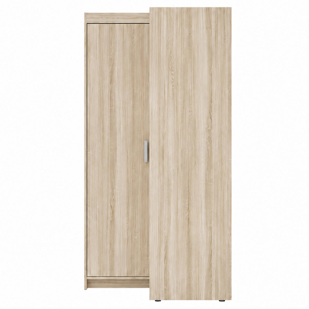 ECKSCHRANK Elena mit 2 Türen, 95x95 cm, Sonoma Eiche - Sonoma Eiche, Holzwerkstoff (95/190.5/95cm) - Beautysofa