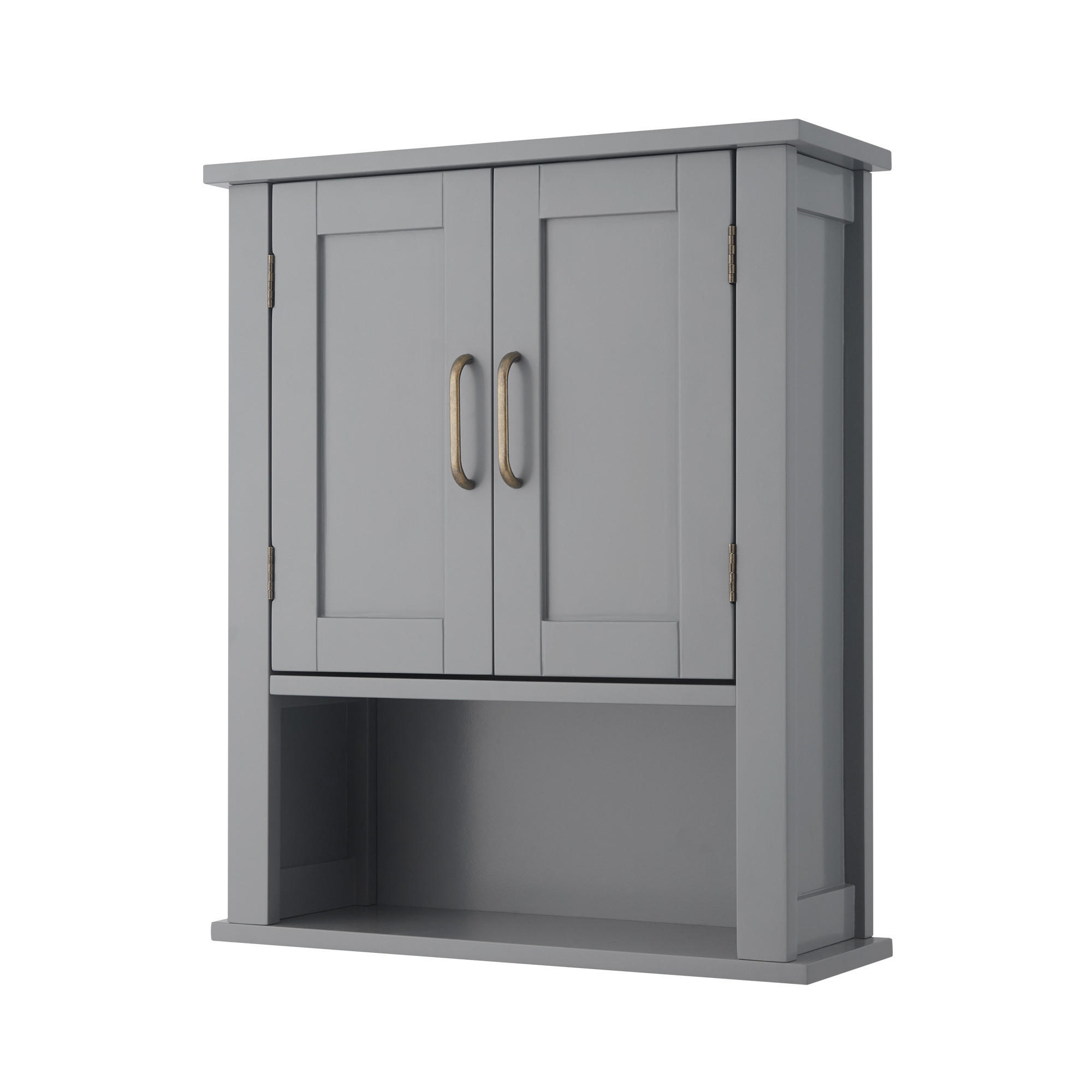 Teamson Home Hängeschrank Grau 17.8x61.6x61.6 cm