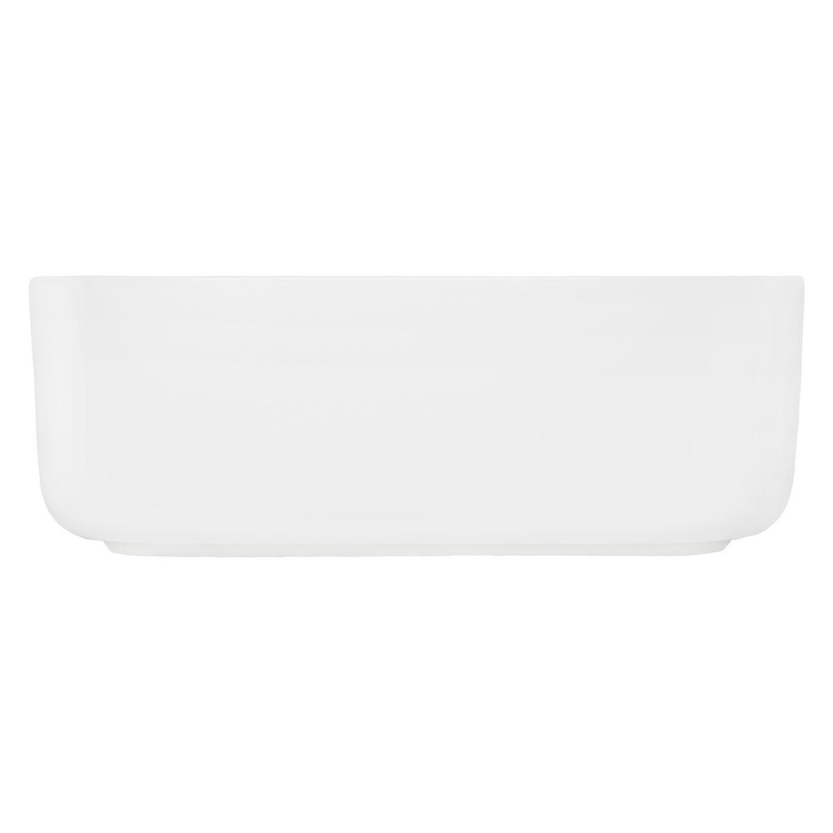 WASCHBECKEN - Weiß, Keramik (39/14/39cm) - LuxeBath