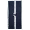 STRANDTUCH, 100x200 cm, 100% Baumwolle, Blau - Dunkelblau, Textil (100/200cm) - Zollner