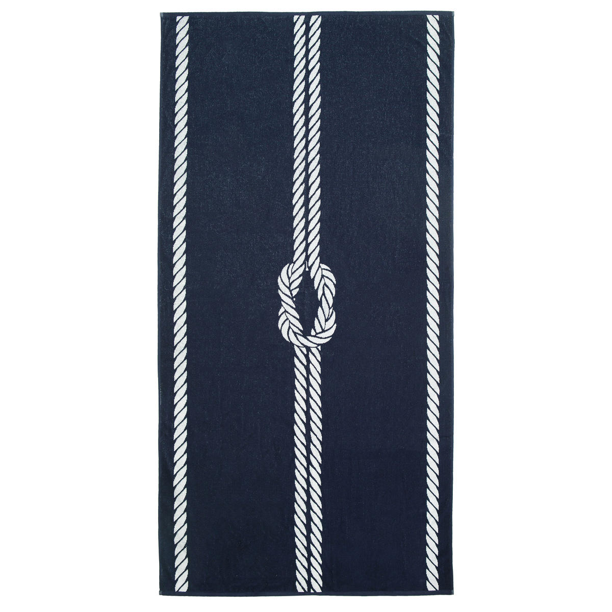 STRANDTUCH, 100x200 cm, 100% Baumwolle, Blau - Dunkelblau, Textil (100/200cm) - Zollner