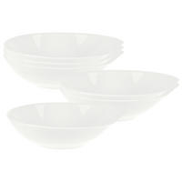 SUPPENBOLS Flow weiß 22 x 19 cm 6er Set - Weiß, Keramik (19cm) - Villeroy & Boch