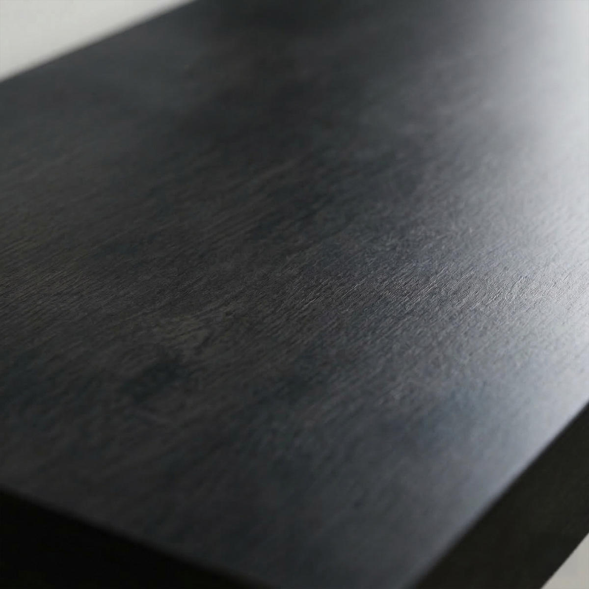 3XPOLICA - čierna, kov/kompozitné drevo (40/4/23cm) - Relaxdays