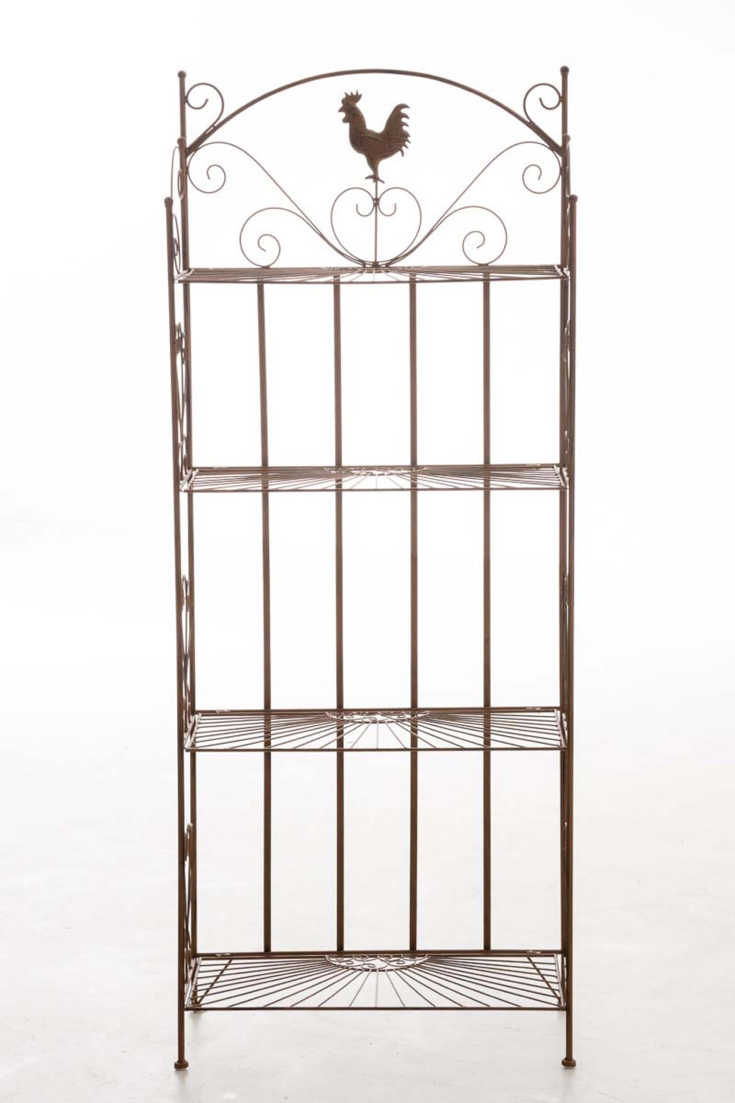 STANDREGAL Mya antik braun - Braun, Metall (61.5/153/33cm) - TPFGarden