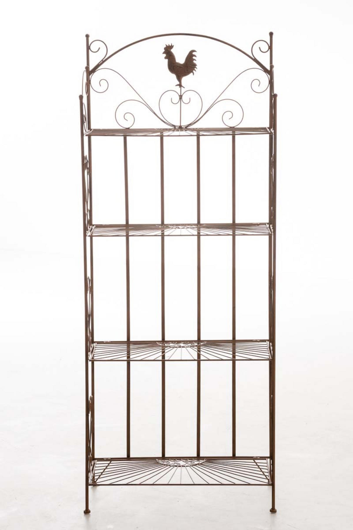 STANDREGAL Mya antik braun - Braun, Metall (61.5/153/33cm) - TPFGarden