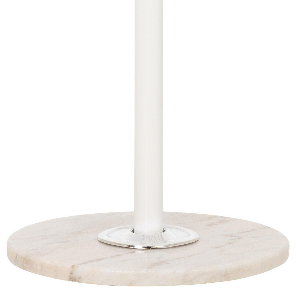 GARDEROBE aus metall 36x178cm - Weiß, Metall (36/178/36cm) - Wanderlust