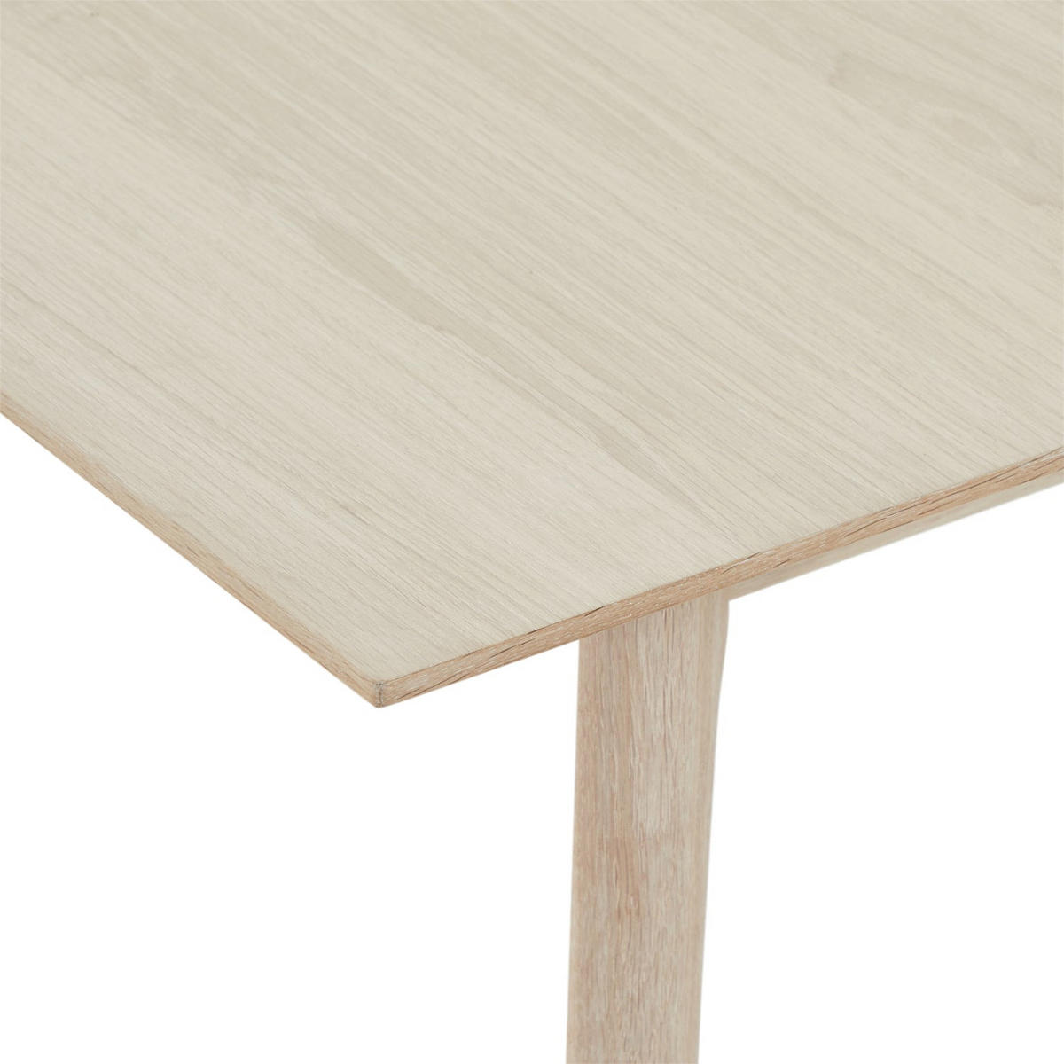 ESSTISCH 105/220/75 Eiche massiv rechteckig - Eichefarben, Holz (105/220/75cm) - Furnhouse