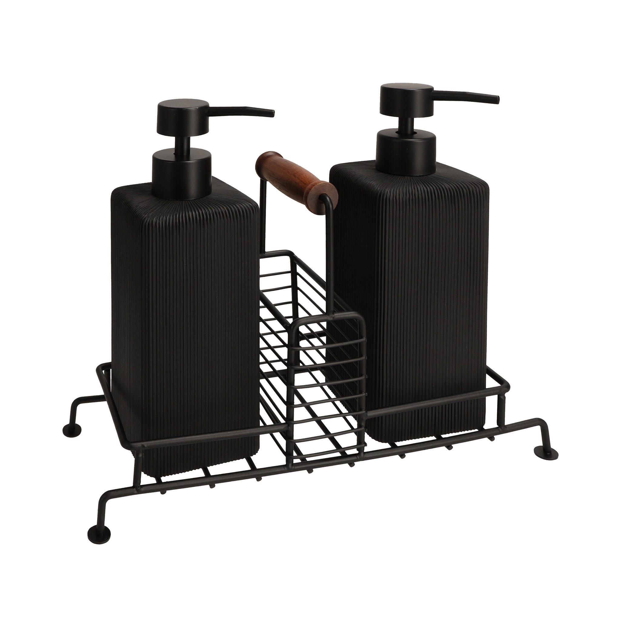 SPENDERSET Almas - Schwarz, Kunststoff (9/21.2/25cm) - home&you