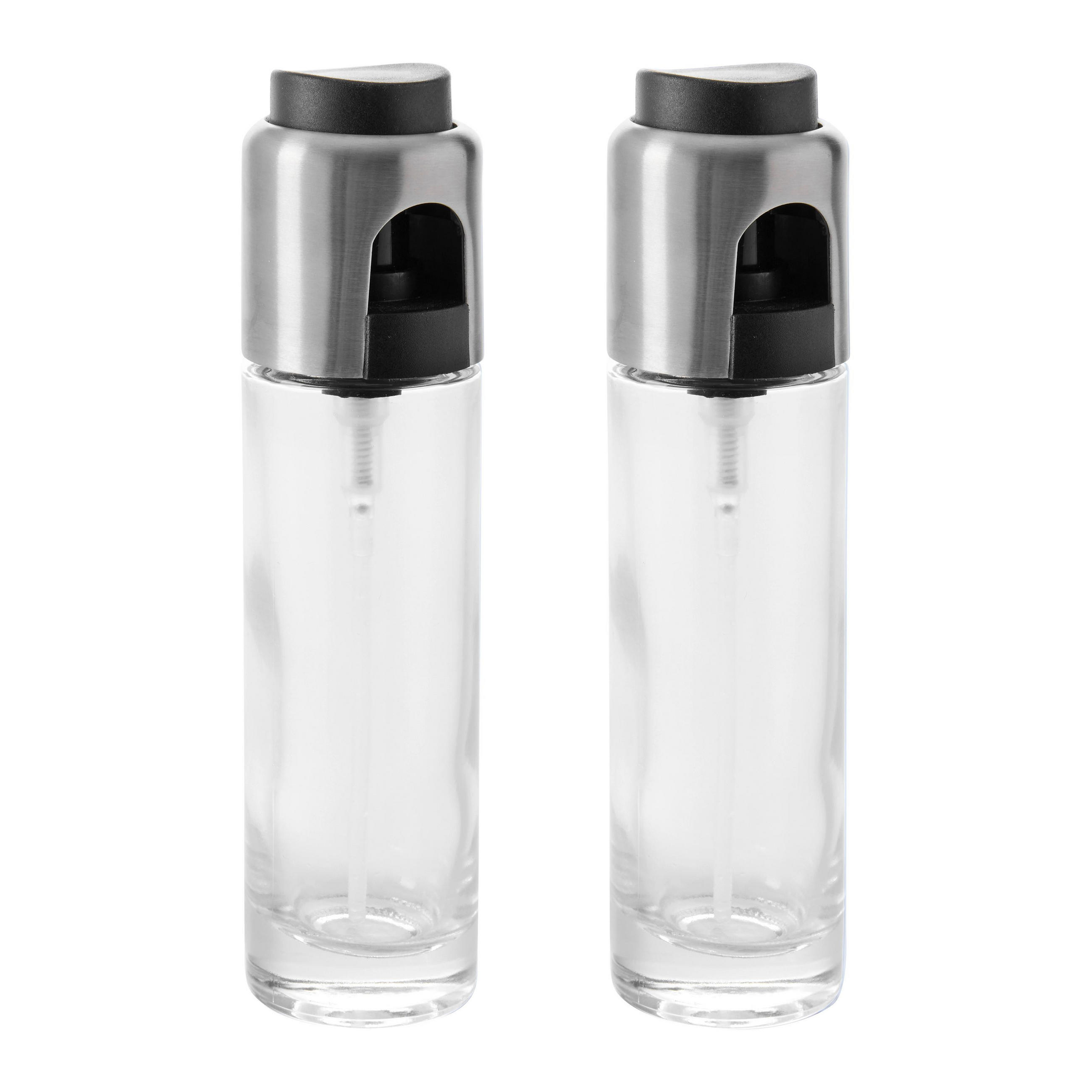 ÖLSPRÜHER Ivana Transparent, 2-teilig - Transparent, Glas (1/1/1cm) - Mömax