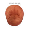 SITZSACKBEZUG Orange 75/75/70 cm - Orange, Textil (75/70/75cm) - Mobili Rebecca