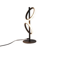 STOLNÍ lampa Abendorff LED 22/15,5/45,6 cm - černá, kov (22/15.5/45.6cm) - Nettlife