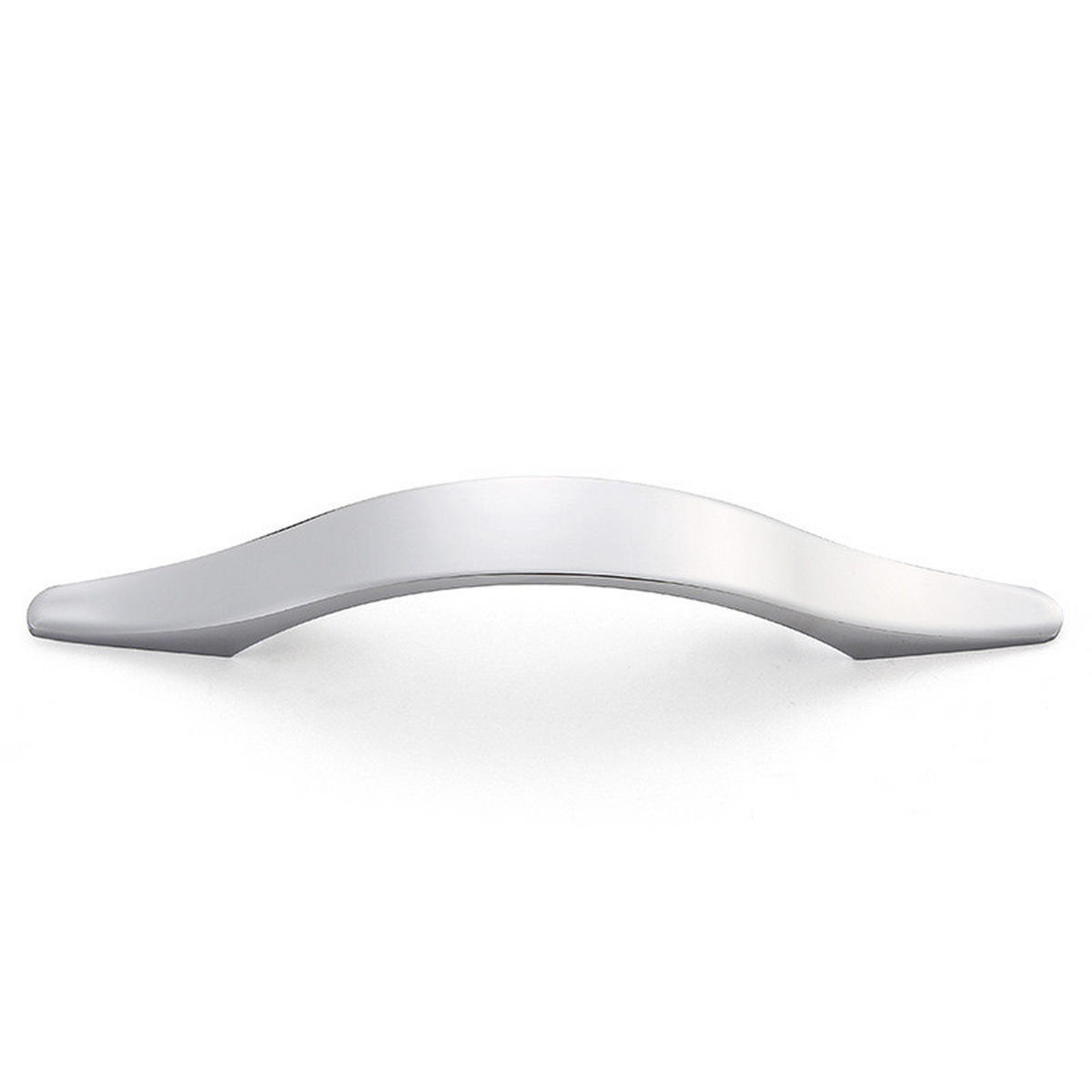 MÖBELGRIFF Nickel Gebürstet 10er-Set 128 mm - Silberfarben, Metall (2.6/2.9/20.2cm)