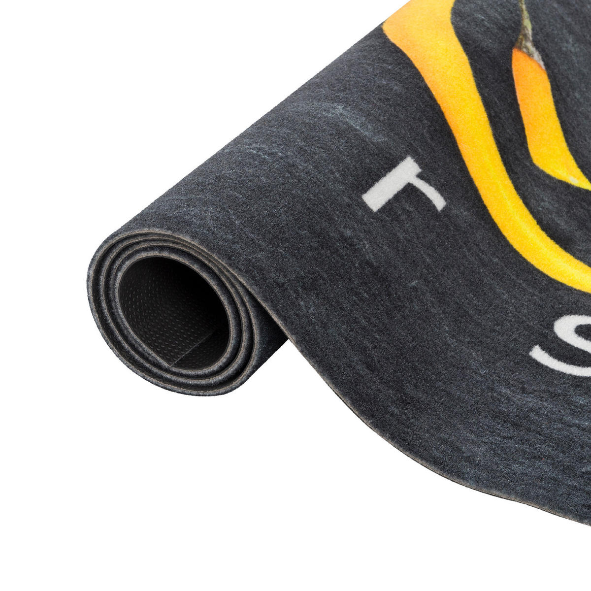 KÜCHENLÄUFER TEPPICH TRENDY PEPPERS - Anthrazit, Textil (60/150cm) - Pergamon