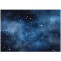FOTOTAPETE Kosmos Sterne Blau 400x280 cm - Multicolor, Papier (400/280cm) - Wallarena
