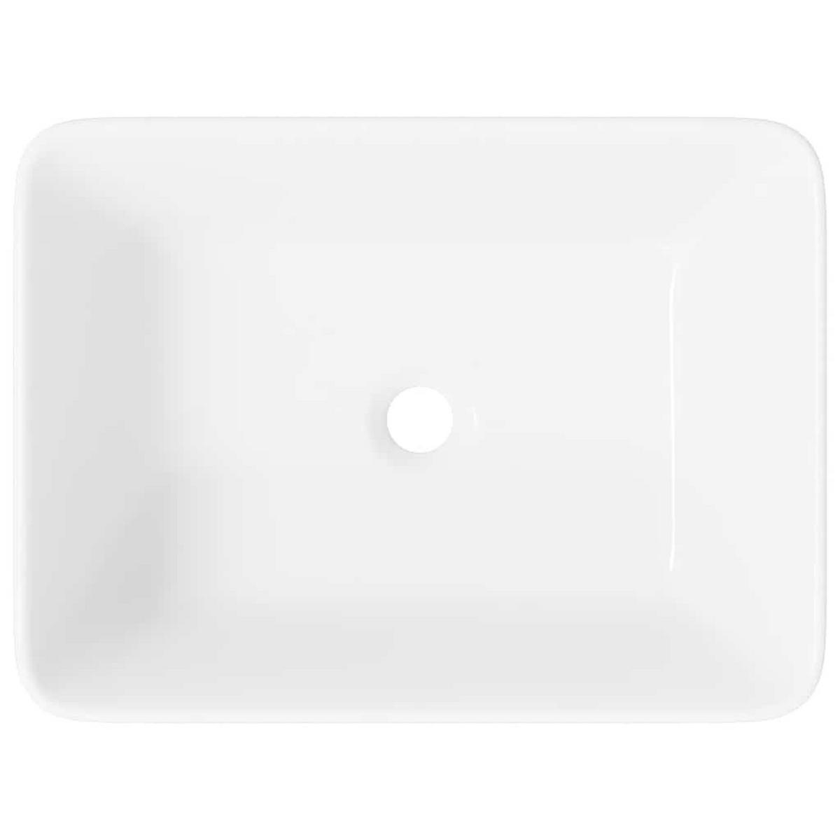 WASCHBECKEN Lancaster 40/30/13 cm - Weiß, Keramik (40/13/30cm) - Nettlife